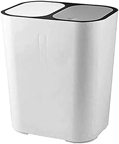 Kanta za smeće bucket za spavaću sobu kanta za smeće za kućni ured kuhinja kada kanta za smeće / bijela