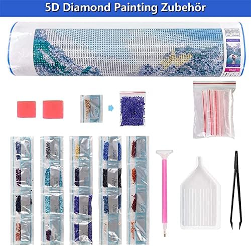 5d dijamantni setovi za slikanje, dijamantna umjetnost za odrasle djecu Početnici, DIY okrugli/kvadratni puni difimantni