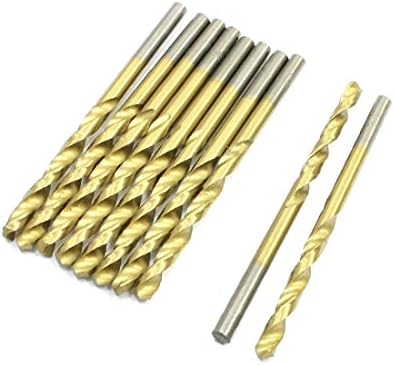 X-DREE 10 PCS 75,1 mm duljina flauta 4,0 mm dijamable HSS Twist Bušilica za bušenje (10 Unidades 75,1 mm longitud flauta