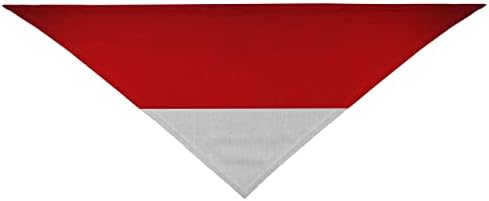 Indonezijska zastava kućni ljubimac štene mačke balaclava trokut bibs šal bandana ovratnik vrathief mchoice za bilo koji