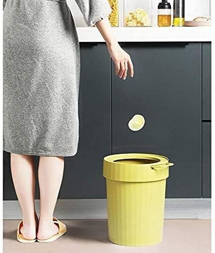 Kanta za smeće bucket bucket Bucket Kuhinja kante za smeće retro Elegantna kućna kanta za smeće za kuhinju kupaonica dnevni