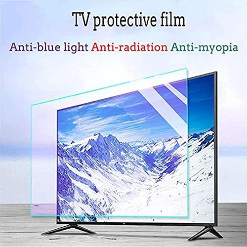 KELUNIS ANTI BLARE TV zaštitnik zaslona, ​​Anti Blue Light Eye Protect Filter Film Film Anti-Scchatch Ploča pogodna za oštri,