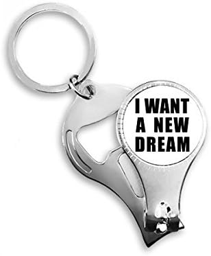 Želim novi snova za nokte za nokper ring za otvarač za otvarač za bočicu za bočicu