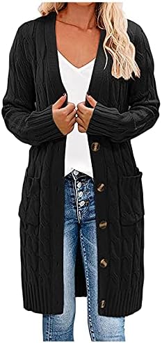 Foviguo kaputi za žene 2022, trendovska tunika vanjska odjeća za žene dugi rukav Prom odmor V vrat frill kaputi rastezanje