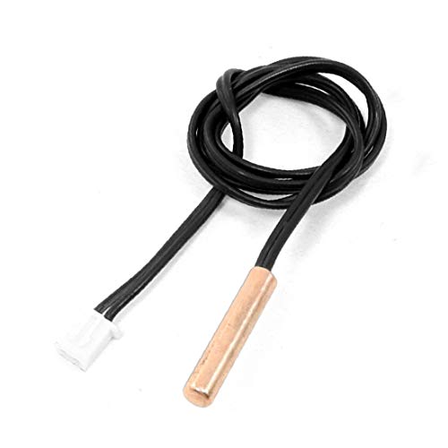 Kabel s bakrenom glavom X-DREE za senzor temperature rashladnog uređaja TC 20K dužina 39 cm (kabel za priključivanje osjetnika