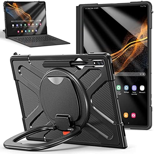 Slučaj za tablet PC full-tijelo otporan na udarce, robusna zaštitna futrola kompatibilna sa Samsung Galaxy Tab S8 Ultra 14.6