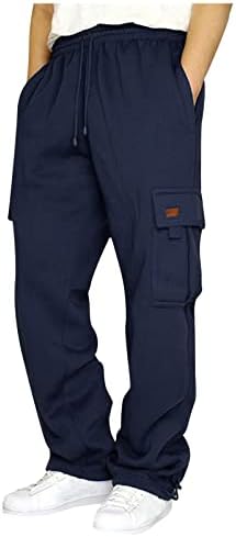 Muški opušteni fit Stretch Stretch Cargo gaćica više džepnih hlača planinarski sport na otvorenom trenirke hlače