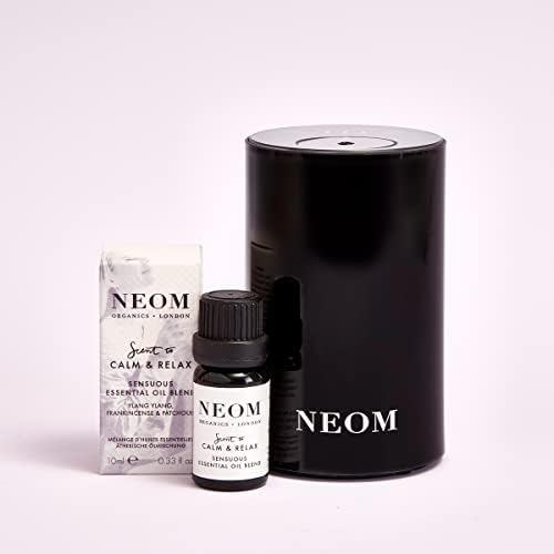 NeoM-prijenosni dobrobit Pod Mini difuzor ulja Crno i senzualno mješavina esencijalnog ulja 10 ml…