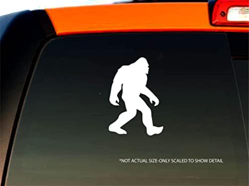 Naljepnice Bigfoot naljepnica vinil prozor kamiona za automobile | Bijela | 7,25 visina