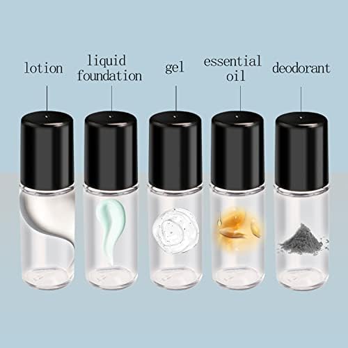 8 pakiranja staklene role na boce prazne deodorantne boce za punjenje deodoransnog spremnika za putničke staklene valjke