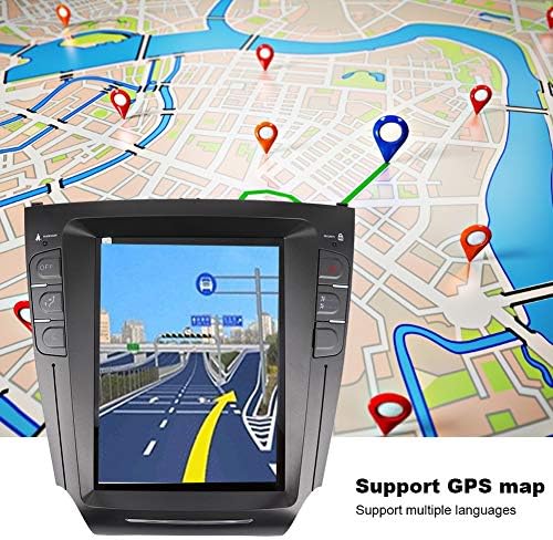 Automobil GPS Navigacija, YCTZE 10.4in 1+32G Auto Radio Stereo GPS Navigacijski sustav Portret Portret za IS200 IS250 IS300