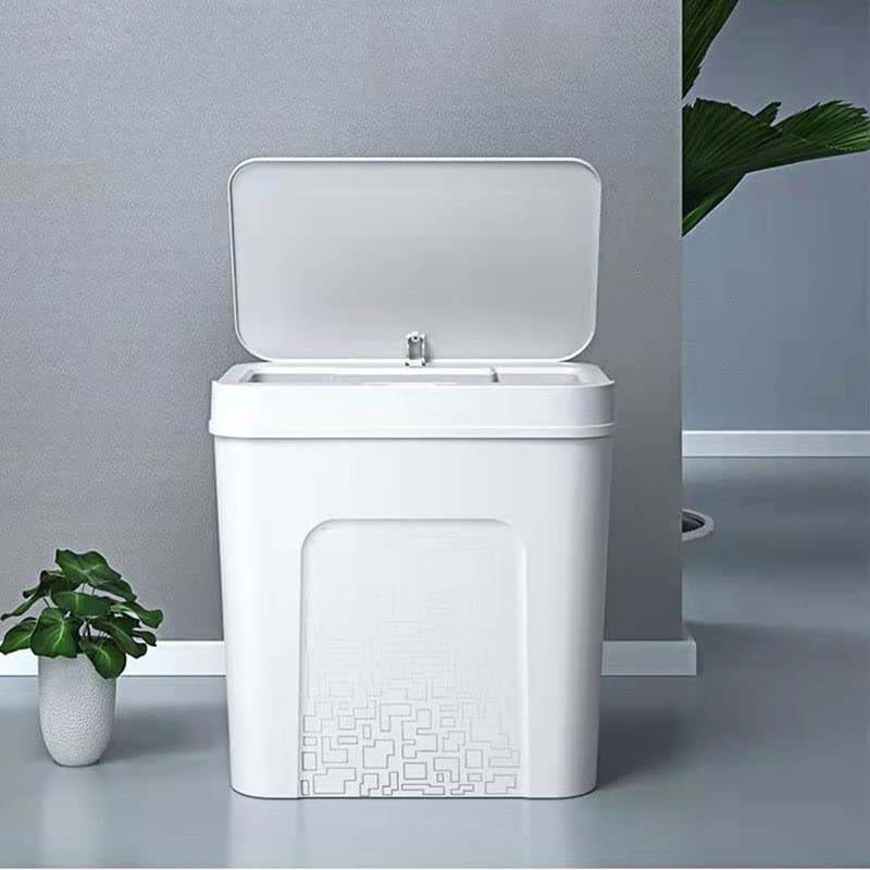 Genigw pametni senzor automatsko elektroničko smeće limenke za dnevopu kupaonice toalet voda uski šav smeće kanta kupaonice