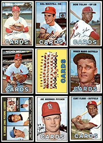 1967. Topps St. Louis Cardinals Team Set St. Louis Cardinals VG/Ex Cardinals