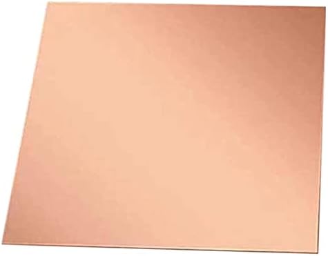 Kekeyang mesingana ploča bakrena list ljubičasta bakrena ploča 6 različitih veličina za, zanat, uradi sam, ručno izrađeni