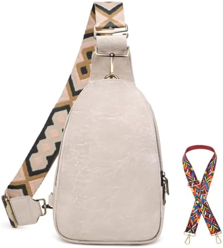 WSRYDJDL Ženske vrećice za prstanje vrećice Small Crossbody PU kožna torbica Daypack za ruksak na ramenu za putovanje pješačenjem