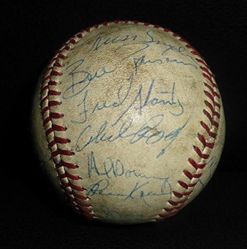 1970. Brewers Team 18X potpisala je bejzbol PSA/DNA LOA Inauguralna sezona w/al Downing - Autografirani bejzbol