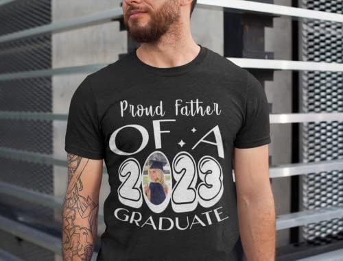 Personalizirana majica s maturantima, maturantska obitelj koja podudara 2023 košulje, prilagođena fotografija diplomiranja,