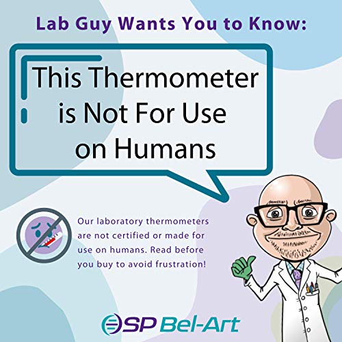 SP Bel-Art H-B Frio-Temp Откалиброванный elektronski kontrolni termometar za žele bonbona na nogama za hladnjake, inkubatora