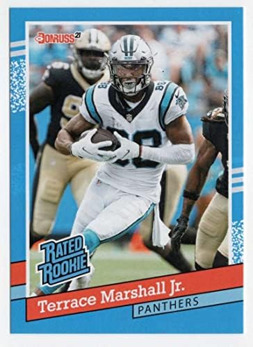 Terrace Marshall RC 2021 Panini Instant Otived Rookie Retro /2231BW19 PANTERS COND NFL FOOTR