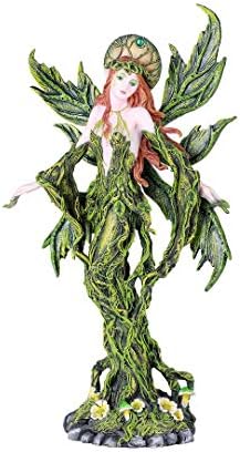 Pacific Giftware Forest Fairy Greenwoman Ručno oslikana kip figura smole