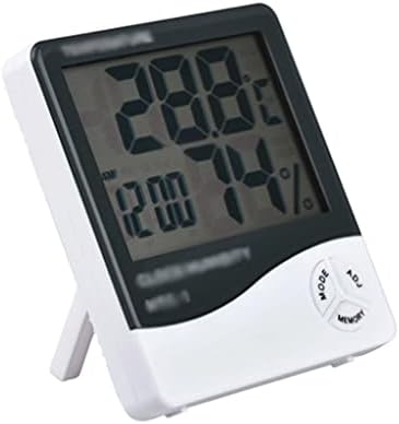 UXZDX unutarnja soba LCD digitalni elektronički termometar higrometar Mjerenje mjera mjerača vlažnosti budilica meteorološka