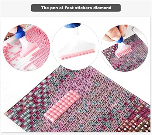 Pink Peonies Dijamantni setovi za slikanje, 5d DIY dijamantske točke umjetnost za odrasle za pune bušilice kvadratni dragulj