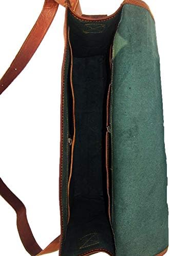 15 Kožna glasnička torba za laptop kućište uredske aktovke Poklon za muškarce računalna torba s ramenom