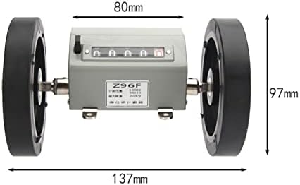 SFAFT Z96-F metar brojač mehaničke duljine Udaljenost dvostruko valjanje kotača 0-9999.9 Mehanički vođeni diktafon/mjerna