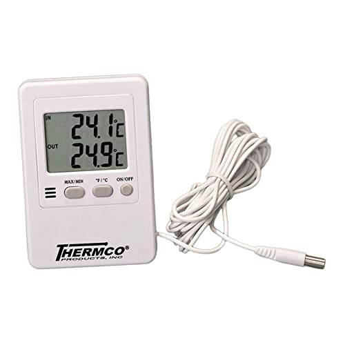 Digitalni termometar za opću upotrebu, veliki broj, unutarnji temperaturni raspon od 0 do 50, razlučivost 0,1
