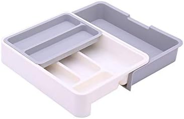 Organizator kuhinjskih ladica + plastična kutija za odlaganje pribora za jelo Ladica razdjelnik ladica izdržljivo posuđe