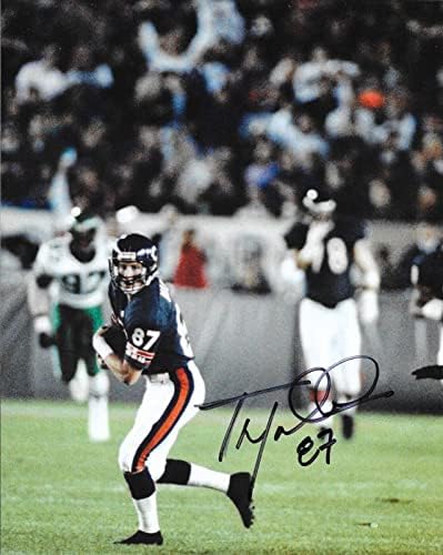 Tom Waddle potpisao Chicago Bears 8x10 Photo Autographed 4 - Autografirane NFL fotografije