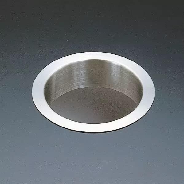 Visokokvalitetni poklopac za otpadni kante u obliku prstena promjera 136 mm za ugradnju radne površine kruti od nehrđajućeg