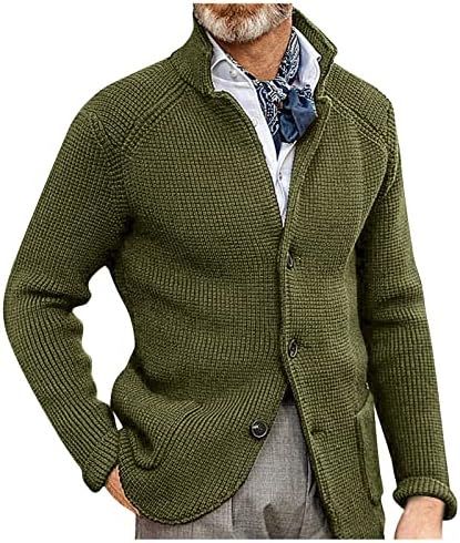 Proljetni i jesenski džemper za muškarce casual dugi rukavi nadmašeni su prugasti posao Slim Fit Udobni džemper