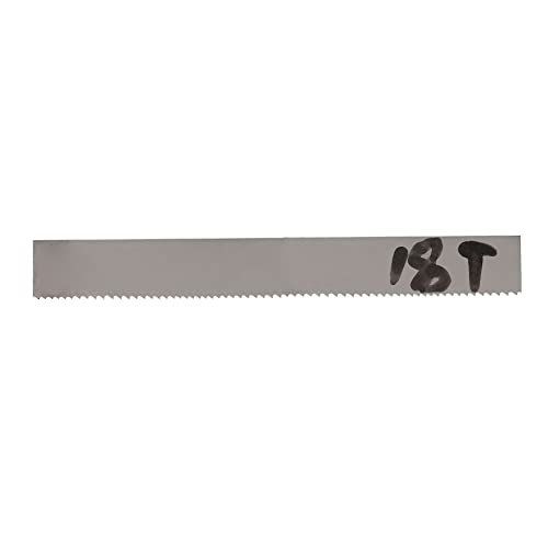 IMahinist S801218 80 x 1/2 x 18 TPI nepromjenjivi konstantni zubi Bi-metal Blesal Blades za meki željezni metal