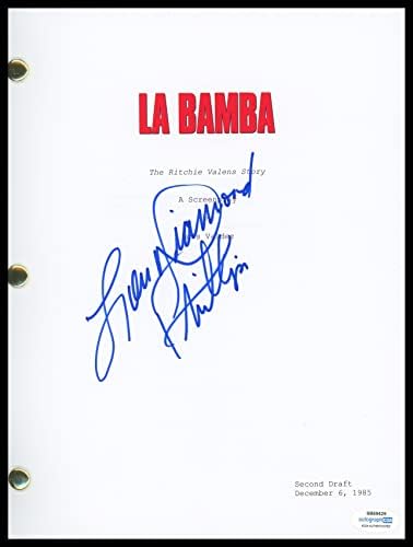 Lou Diamond Phillips La Bamba s autogramom potpisuje cijeli scenarij M. A.