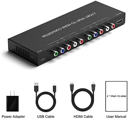 Komponenta HDMI pretvarača ženskog YPBPR -a u HDMI Converter Podrška 720p/ 1080p