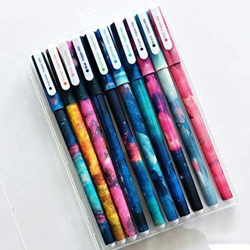 Sencoo 10 Pack Slatke olovke za žene šarene gel tinte olovke s više obojenih olovki za časopis za metke pisanje rolera lopte