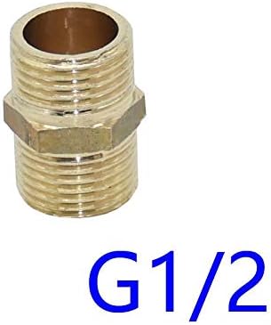Pribor za priključak za vrtno crijevo bakar mužjak G1/2 G3/4 G1 Konektor navoja Mesing Metal Metal navojni navojni cijev