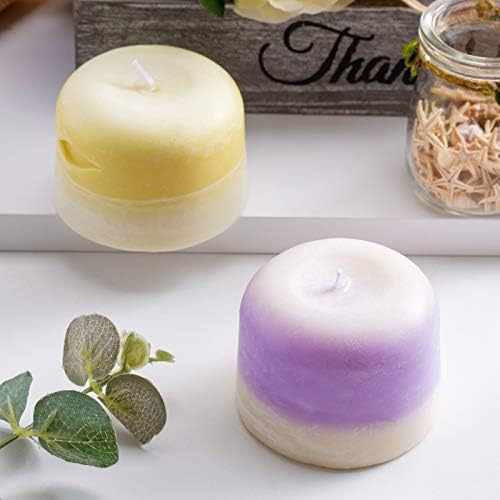 Poklon set za miris vanilije lavande, svijeća aromaterapije sojinog voska za dom, ublažavanje stresa za spa, joga, meditacija,