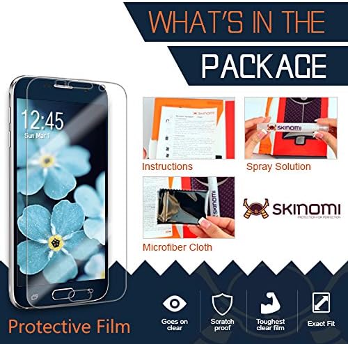 Skinomi crno ugljična vlakna Koža kompatibilna sa Samsung Galaxy S20 Fe Techskin s anti-opterećenim čistim filmskim zaštitnikom