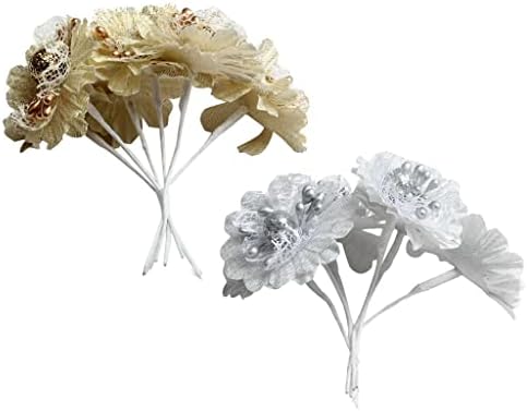 Baoblaze Umjetna svilena cvjetna buket za DIY zanatske scrapbooking ukras vjenčanja 4,5 cm, klizač