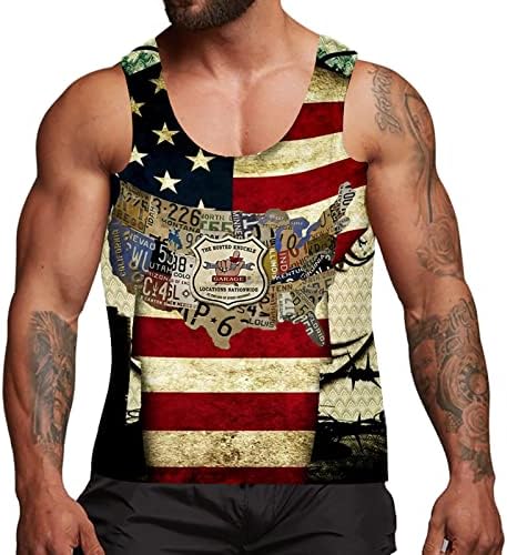 BMISEGM Ljetne muške košulje muški brz suhi sportski tenk vrhovi atletskih teretana bodybuilding fitness majice bez rukava