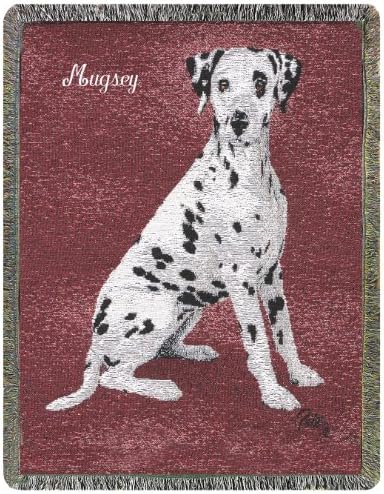 Plus Mktg Dalmatian Dog Personalizirano bacanje/pokrivač s imenom vašeg ljubimca