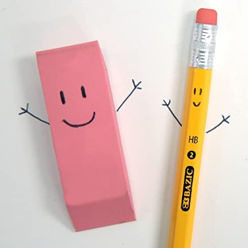 Bazic olovka unaprijed olovka olovka 2 HB, lateks slobodni gumitelj, bez drveta žuta prethodno naoštrenih olovki za ispitni