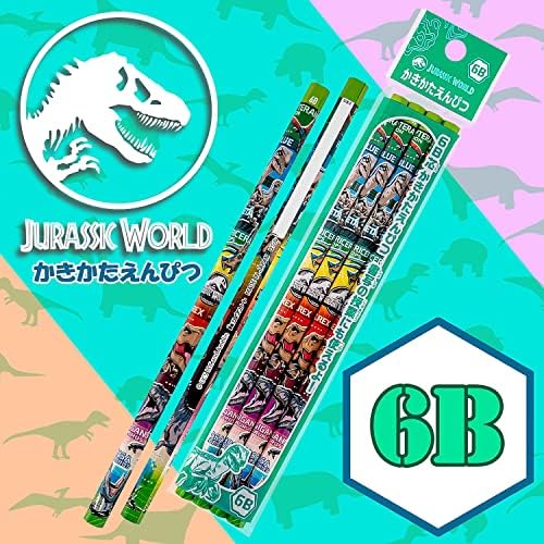 Showa Note 456527002 Jurassic World olovke, 6B, paket od 4