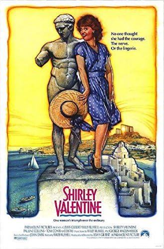 Shirley Valentine 1989 S/S Rollid Film Plakat 27x40