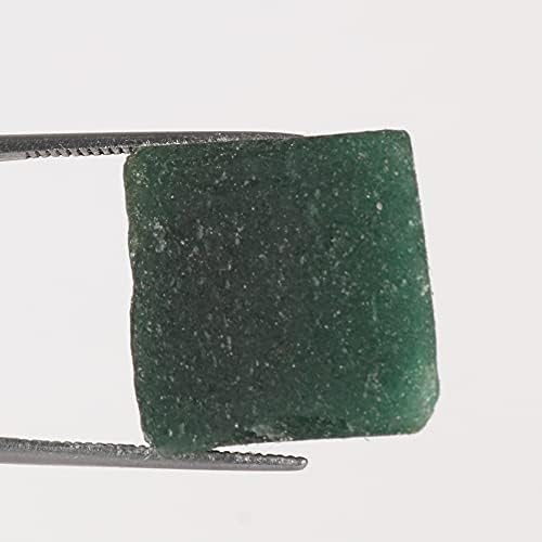 Prirodno grubo zelena sirovo zelena žad 40,80 CT Healing Crystal