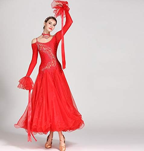 Yumeiren Modern Waltz Standardna haljina za plesna dvorana za plesna haljina