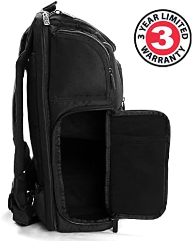 USA GEAR CPAP stroj za putničku torba - CPAP ruksak kompatibilan s XT Fit, AirSense 10/11 i Philips DreamStation - Prilagodljivi