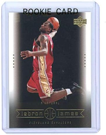 2003. Gornja paluba 18 Prirodna karata LeBron James - košarkaška ploča s rookie karticama